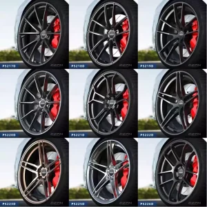 特殊訂製鍛造鋁圈 16″ 17″ 18″ 19″ 20″ 21″ 22″